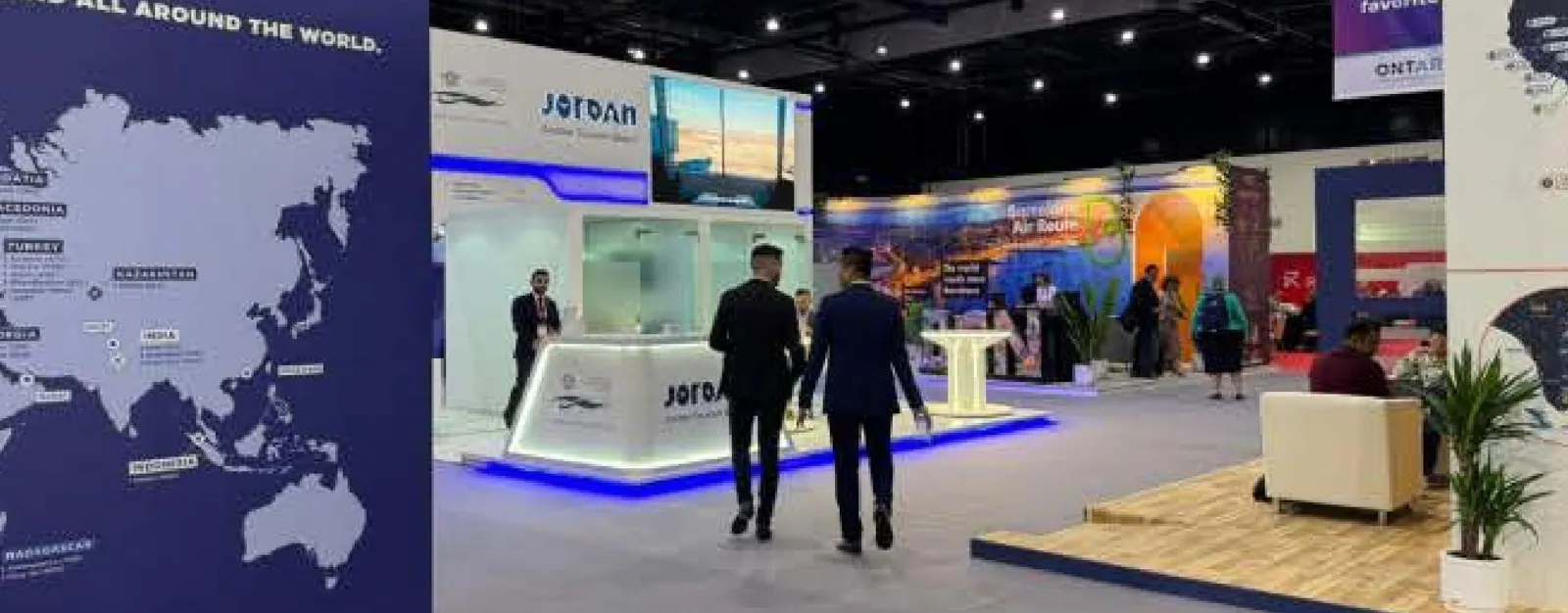 Custom exhibition stand build in Bahrain